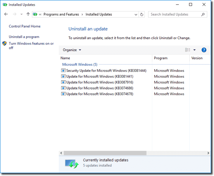windows 10 ltsb 2015 update